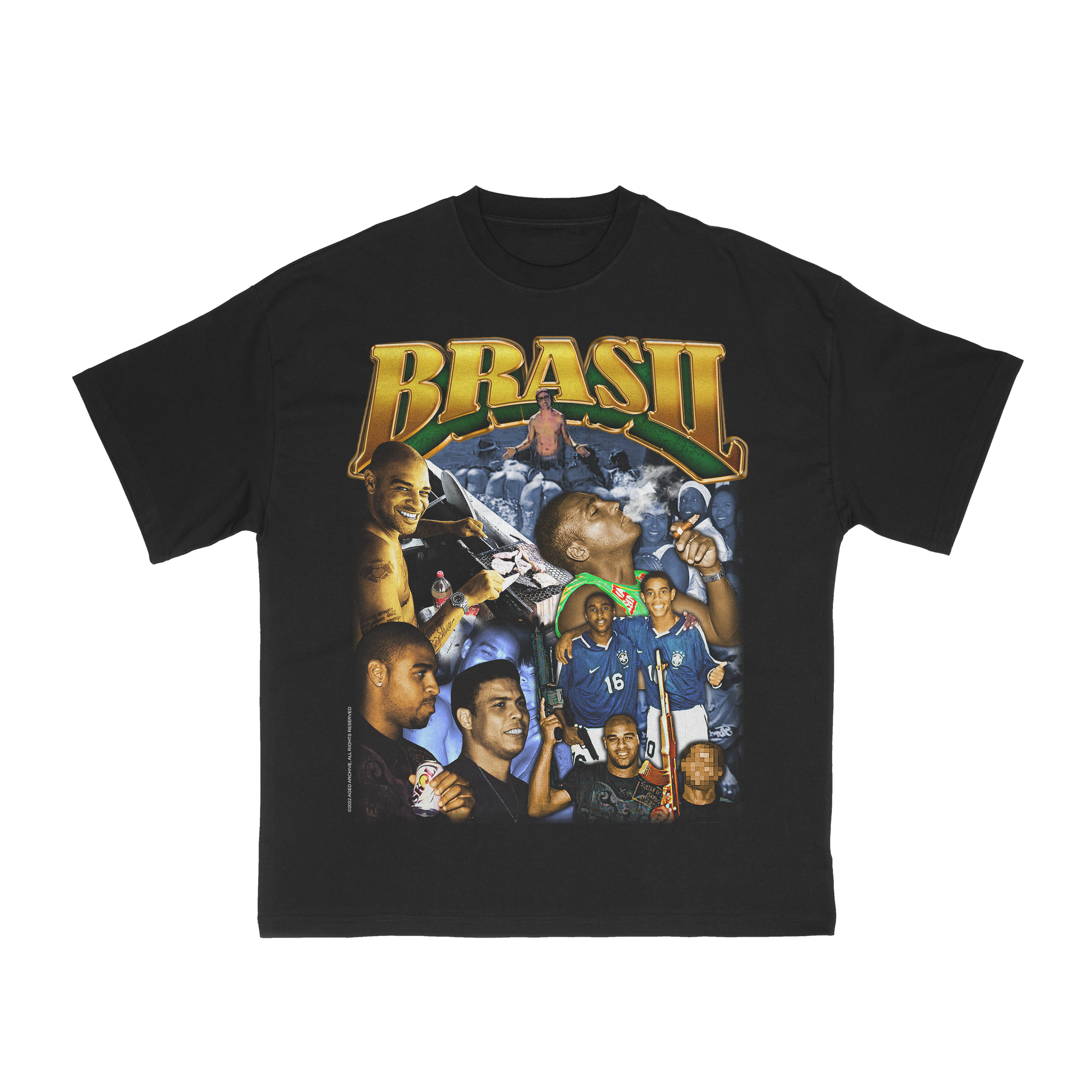 Camiseta Aged Archive x Cop Club Seleção Brasileira 2002 Preto – COP CLUB