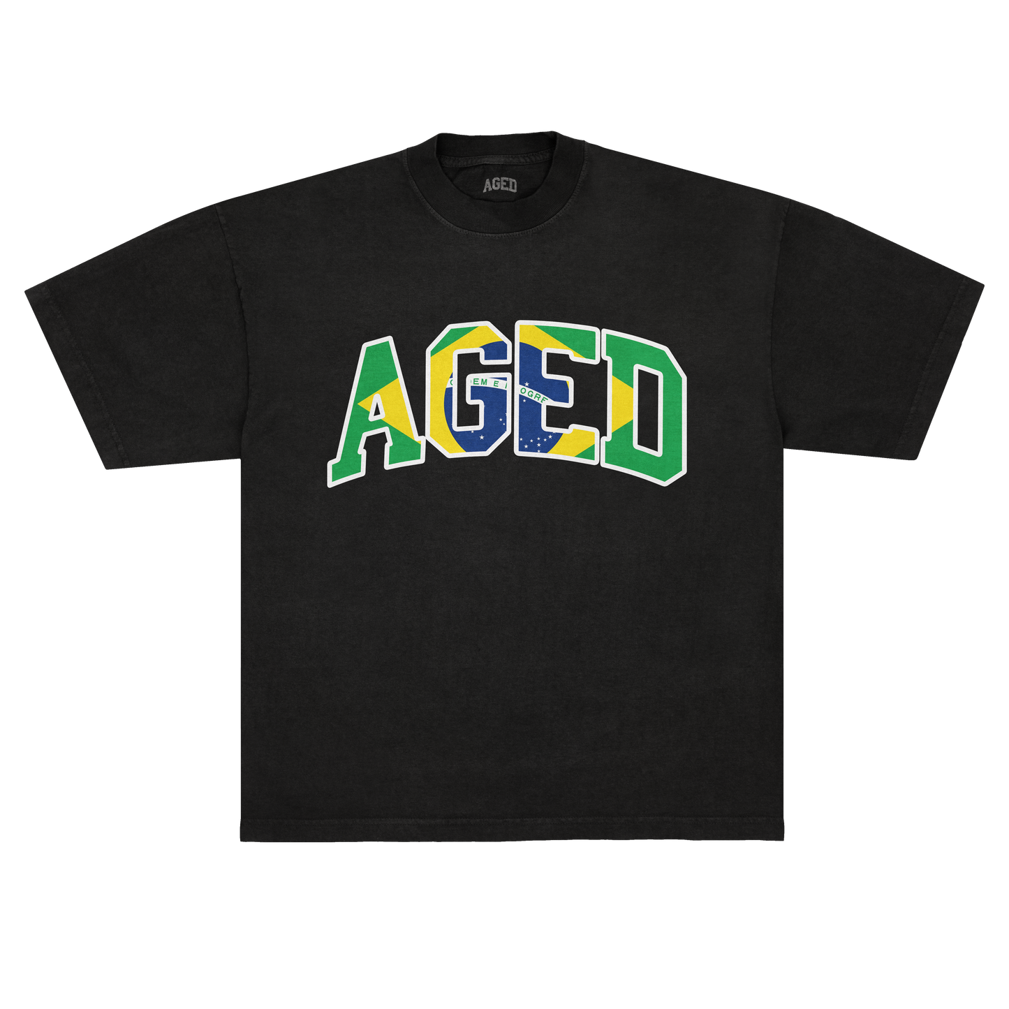 Camiseta Aged "Logo Brasil" - Standard