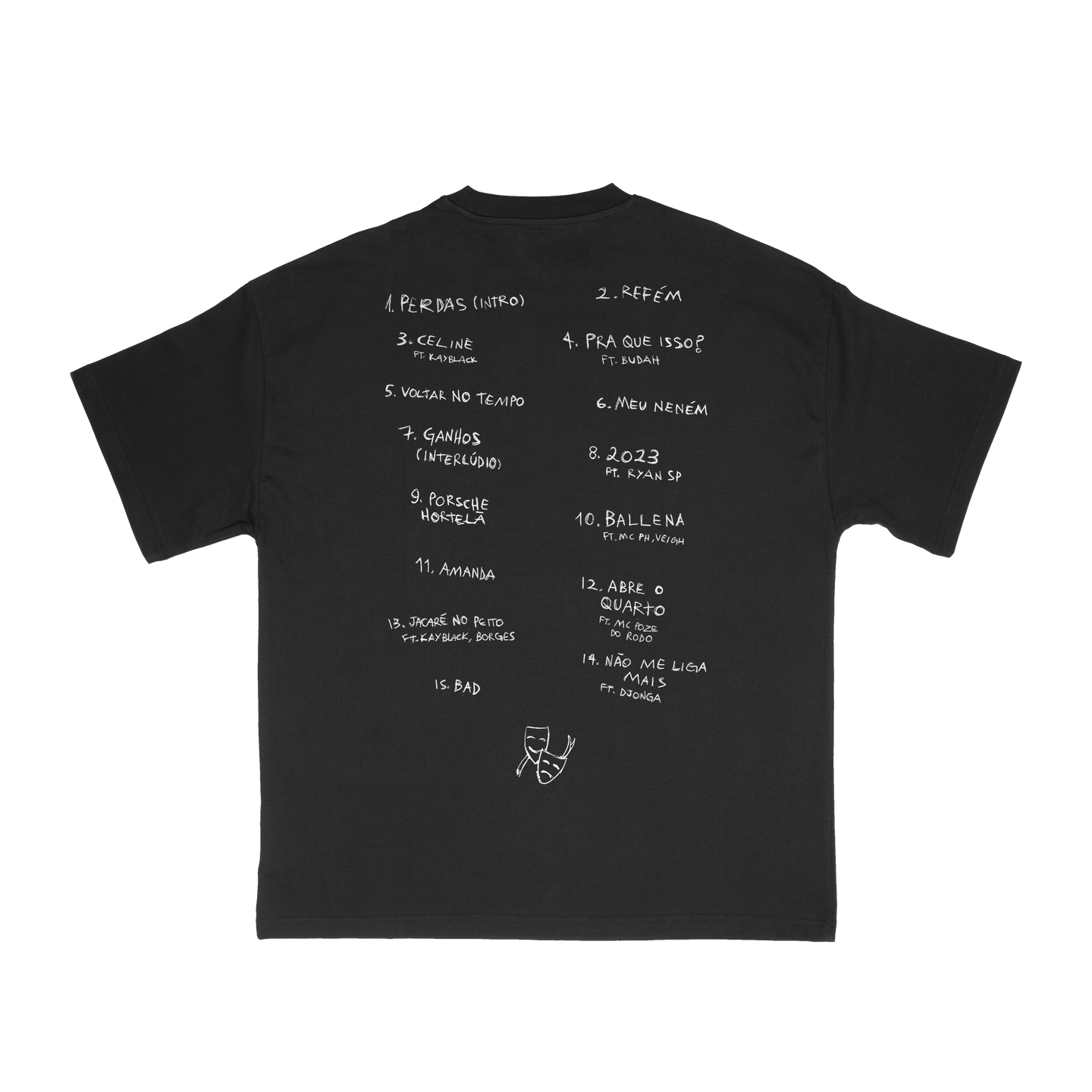 Camiseta Vulgo FK Tracklist