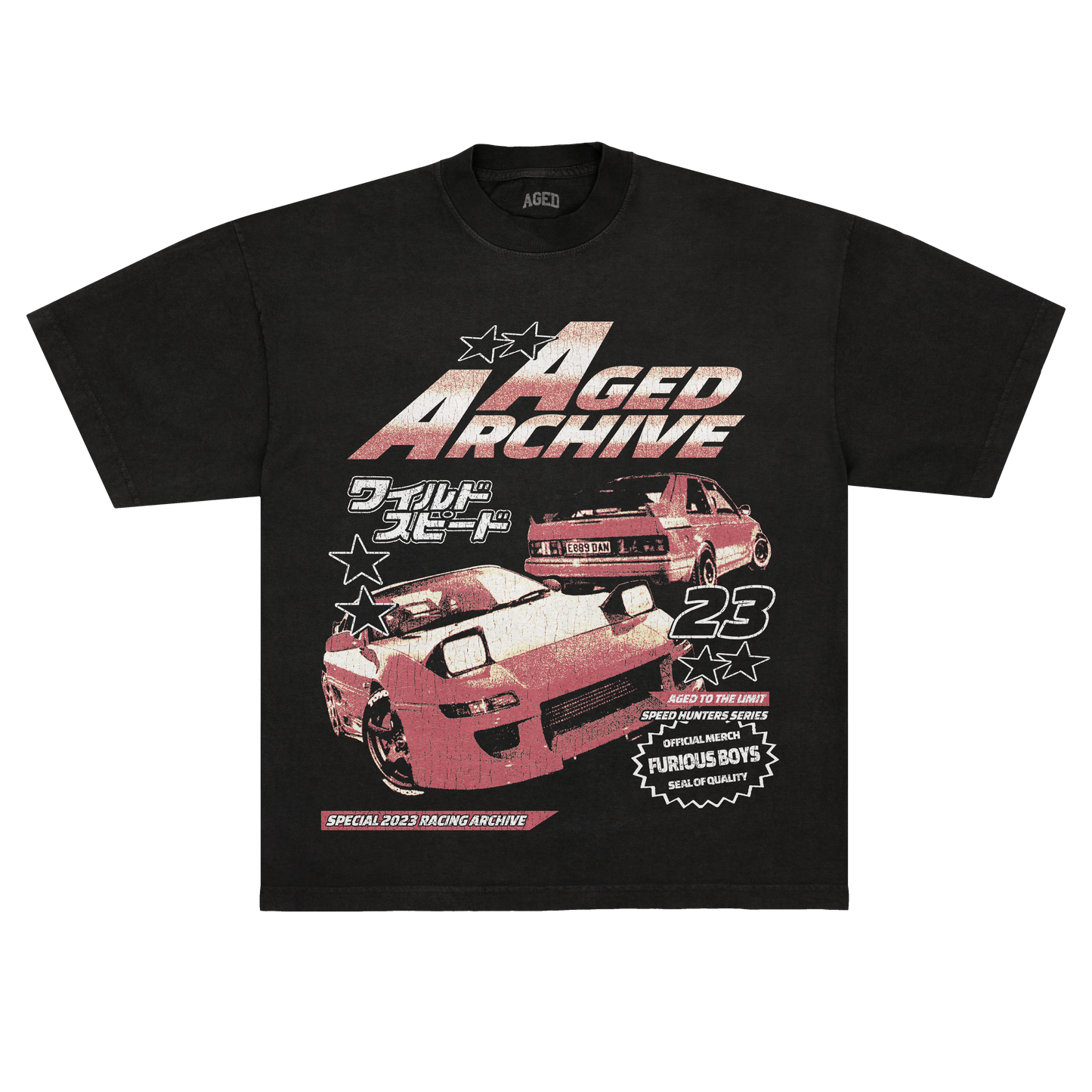 Camiseta Aged "Tokyo Drift" - Standard