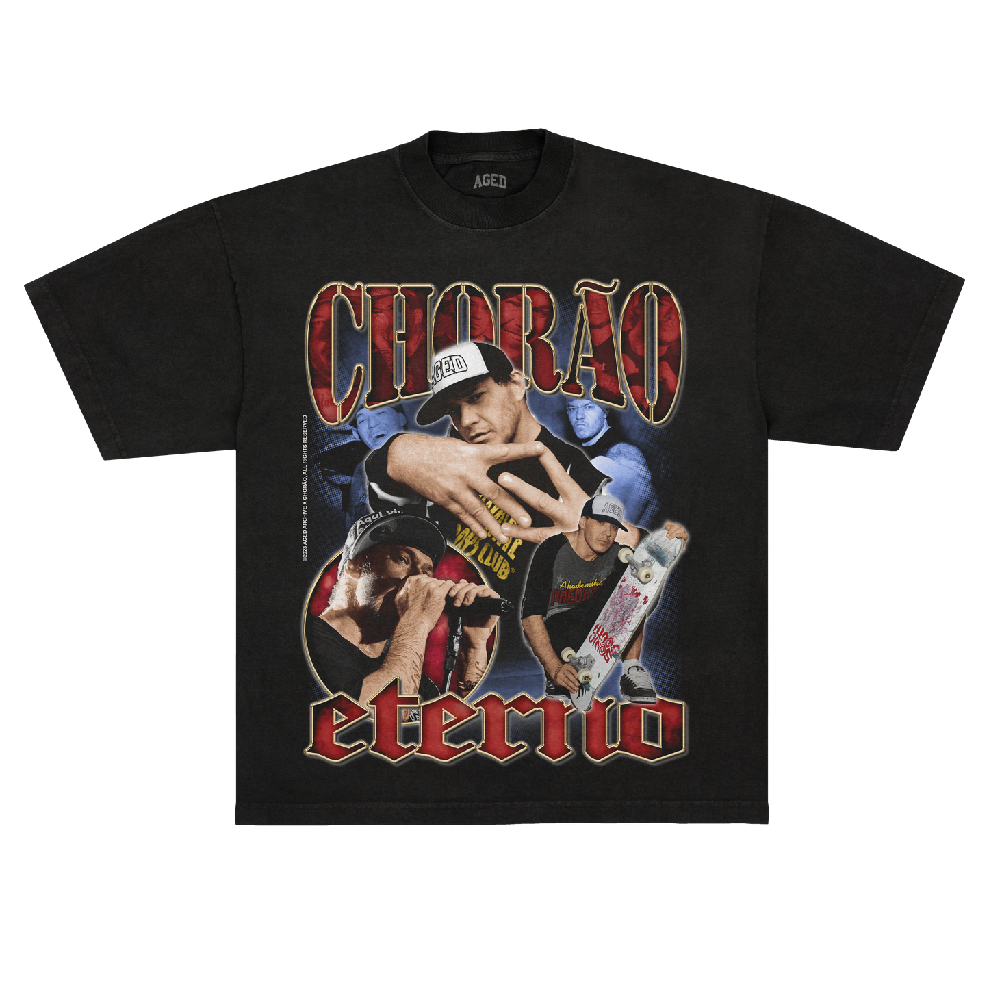 Camiseta Aged "Chorão Eterno" - Standard