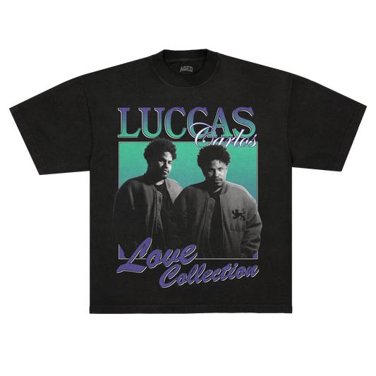 Camiseta Aged "Luccas Carlos Love Collection" - Standard