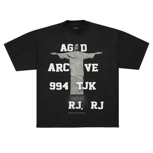 Camiseta Aged "AGED RJ - Cristo Redentor" - Standard