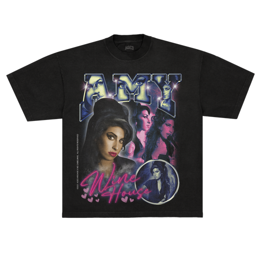 Camiseta Aged "Amy Winehouse" - Standard
