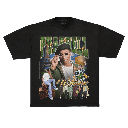 Camiseta Aged "Pharrel Williams 2" - Standard