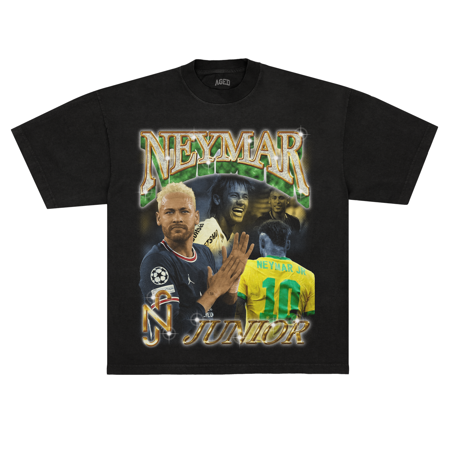 Camiseta Aged "Neymar" - Standard