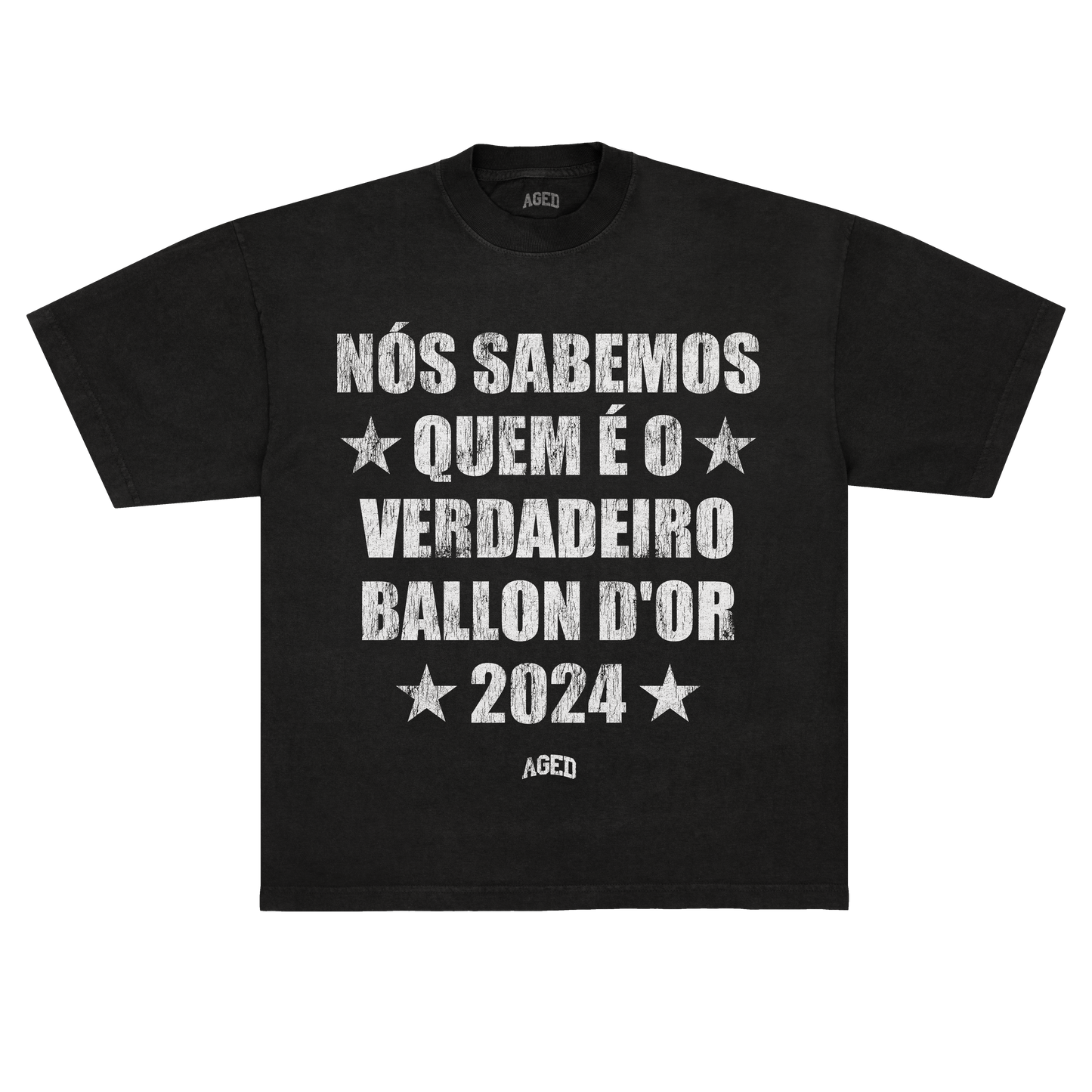 Camiseta Aged "Nós Sabemos" - Standard