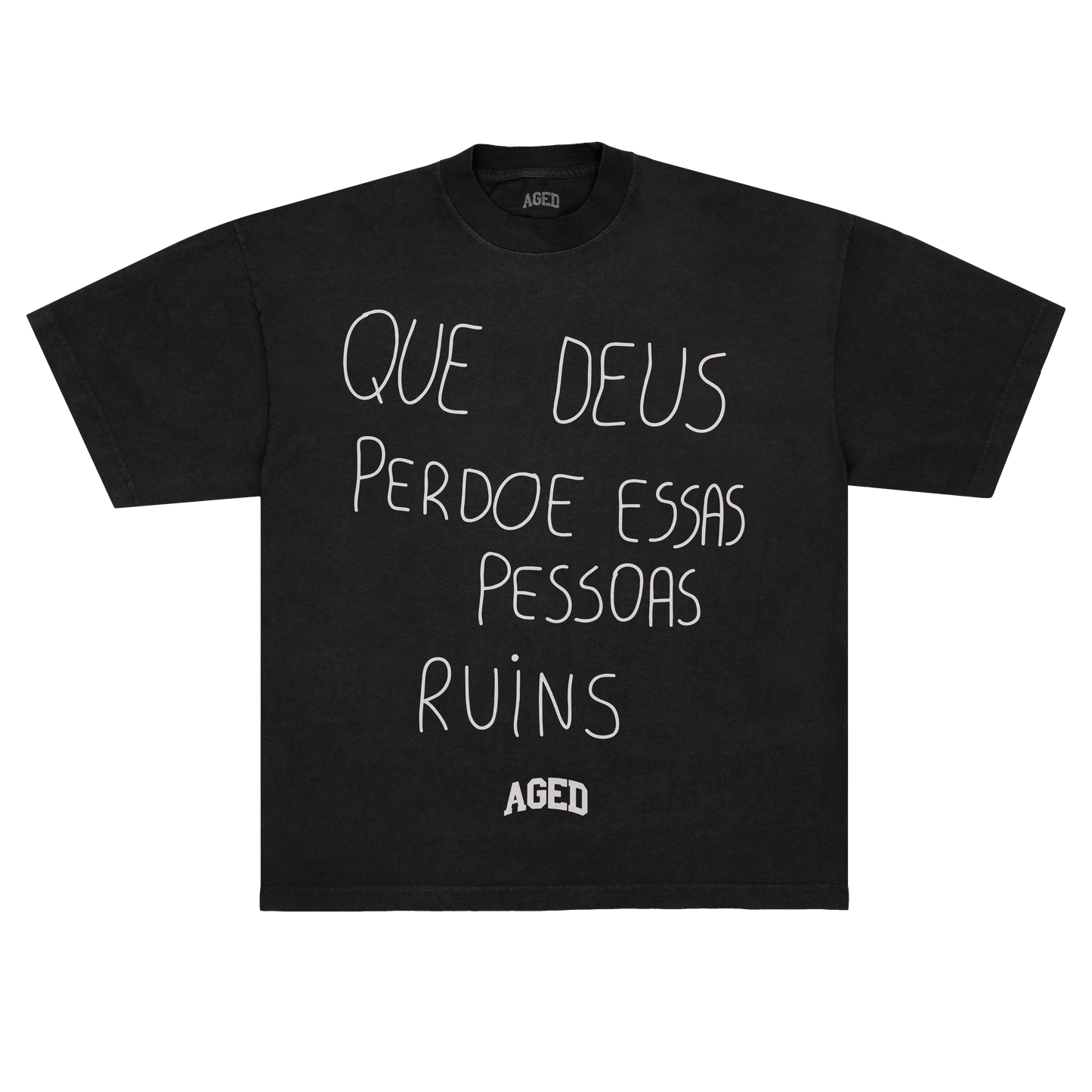 Camiseta Aged "Deus Perdoe" - Standard