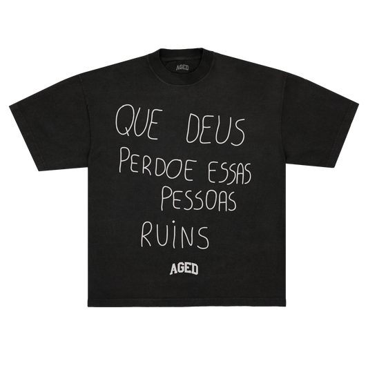 Camiseta Aged "Deus Perdoe" - Standard