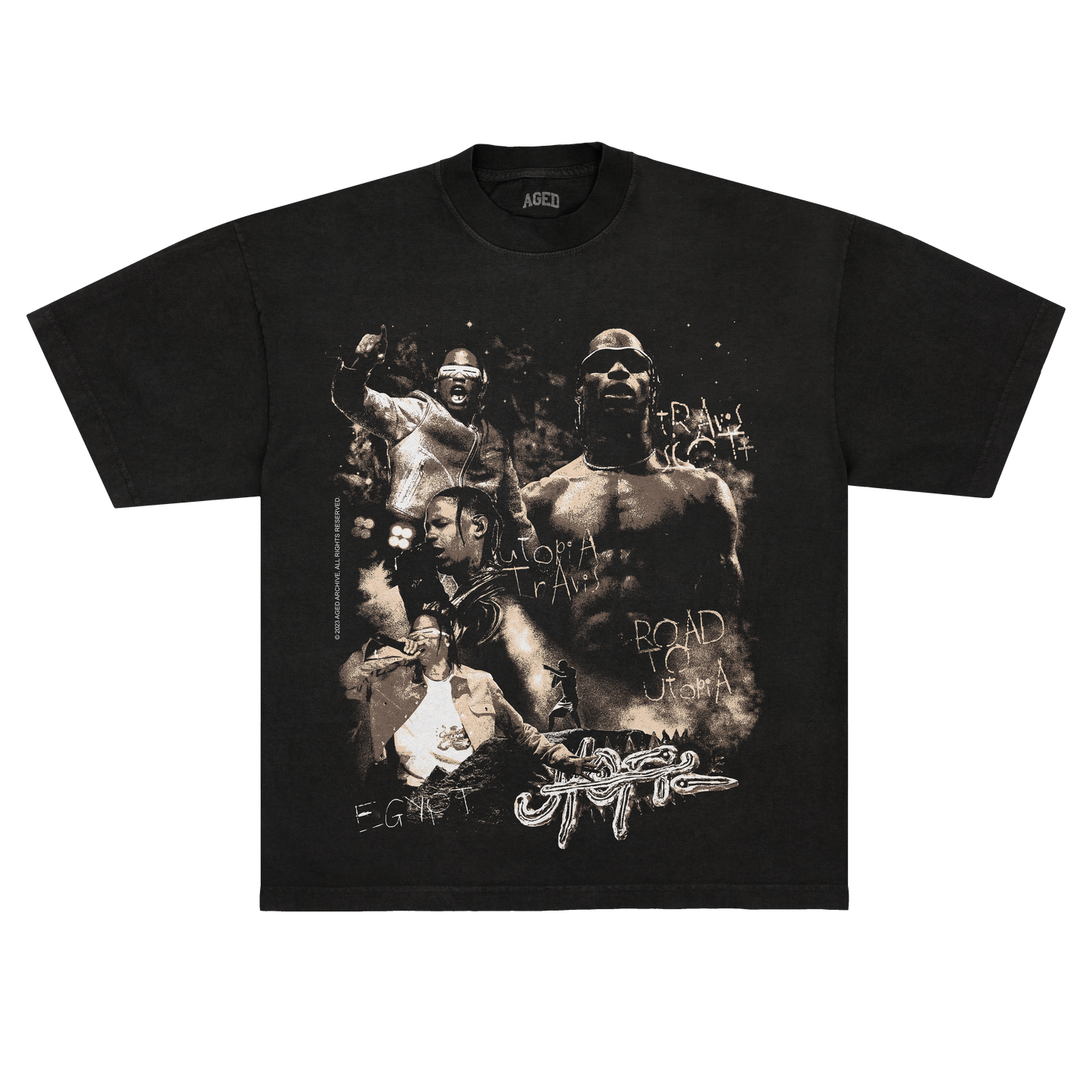 Camiseta Aged "Travis Scott" - Standard