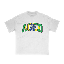 Carregar imagem no visualizador da galeria, Camiseta Aged &quot;Logo&quot; Brasil
