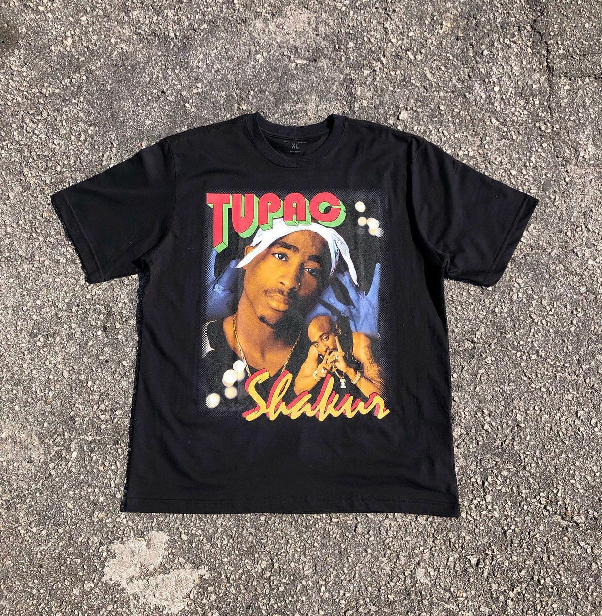 Camiseta Tupac Shakur – Aged Archive